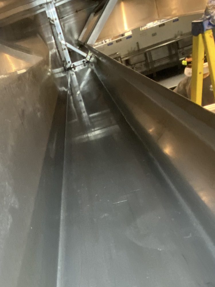Clean kitchen extract ducts